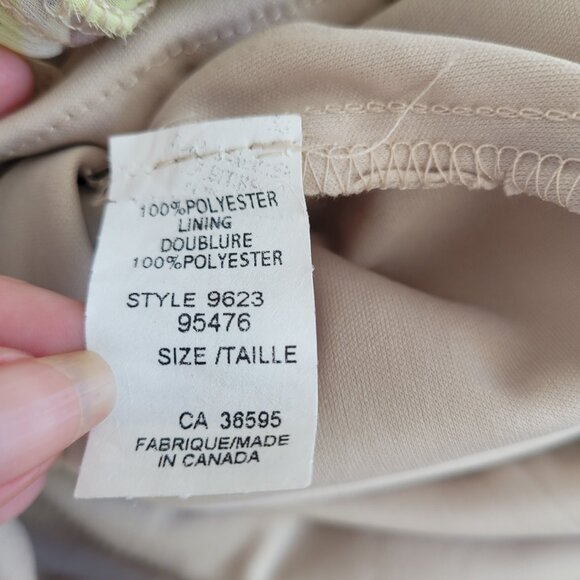 Vintage 90s Y2K Floral Midi length Skirt Size 16 - Picture 5 of 6